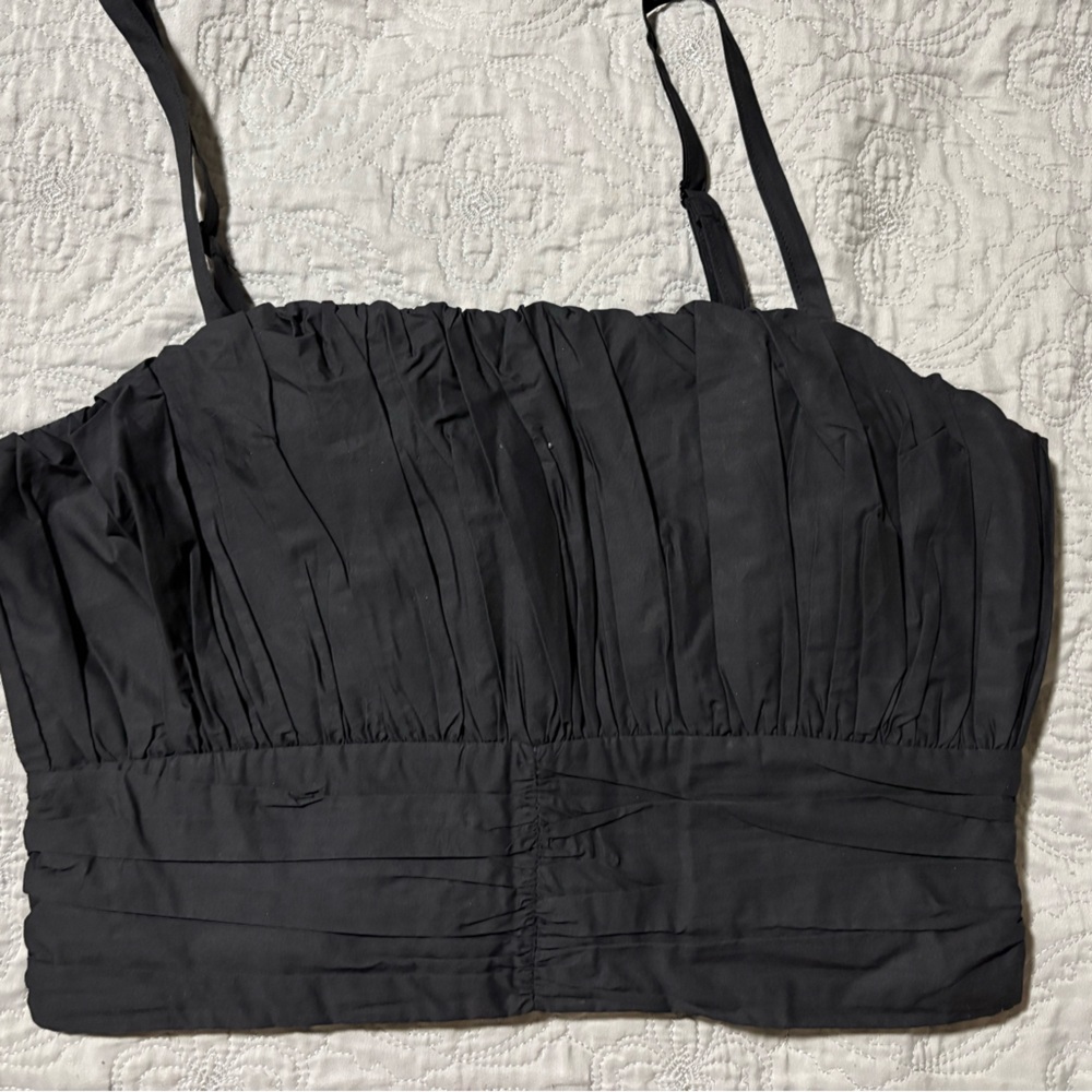NEW Aqua black corset top